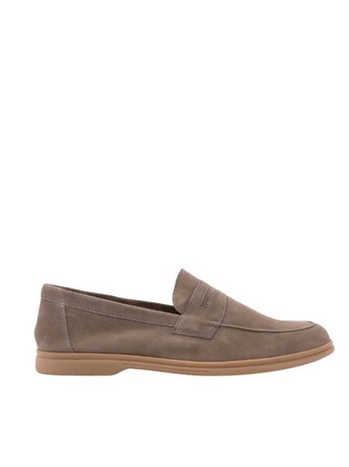 Soft leather moccasin ANTICA CUOIERIA | 22487-A-VG7.ASH